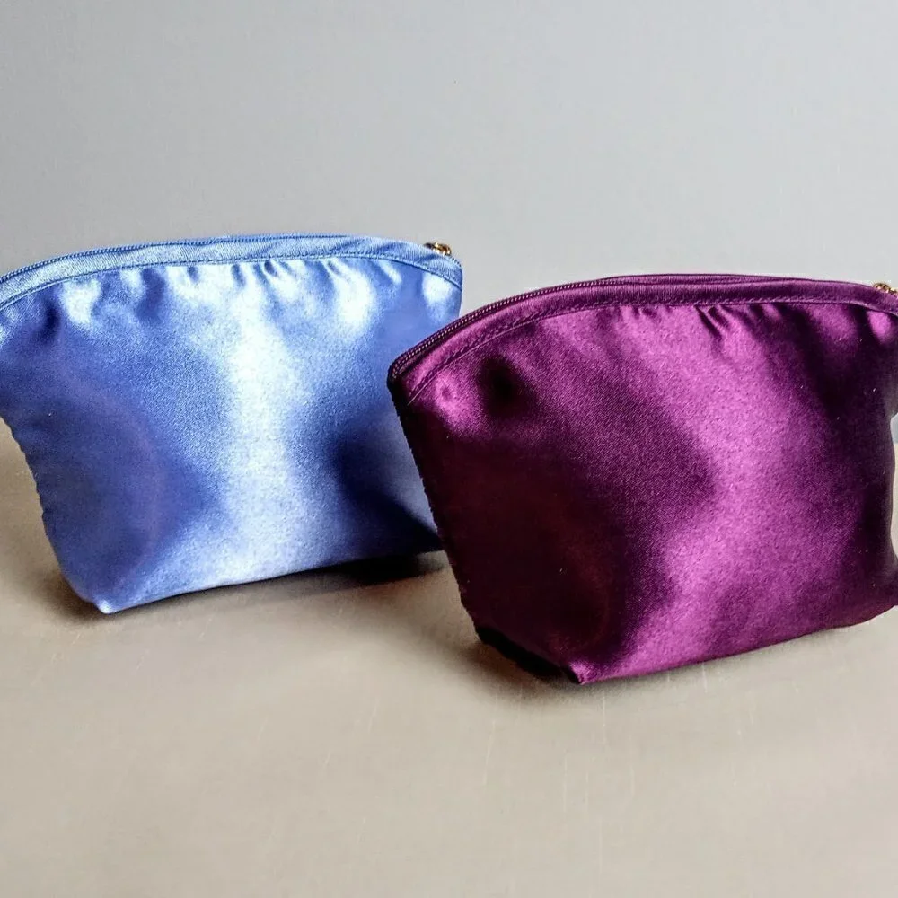 NaRaYa Pleated Cosmetic Bags - 2 Piece Set